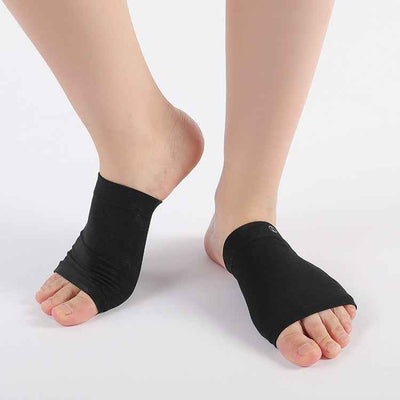 Elastic Fabric Arch Pad Foot Care Soft Shock Absorbing Bandage Arch Socks - My Store