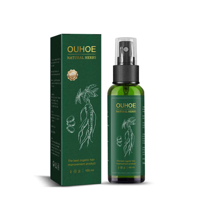 OUHOE Ginseng Hair Growth Lotion Ginseng  Moisturizing Hair Care Hair Growth Spray - My Store